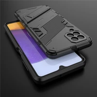 for samsung galaxy a22 case cover shockproof bumper bracket stand holder camera protect armor phone cover for samsung a22 case