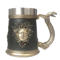stainless steel beer cup with snake handle cool coffee mugs tea wine cups creative drinkware coffeeware