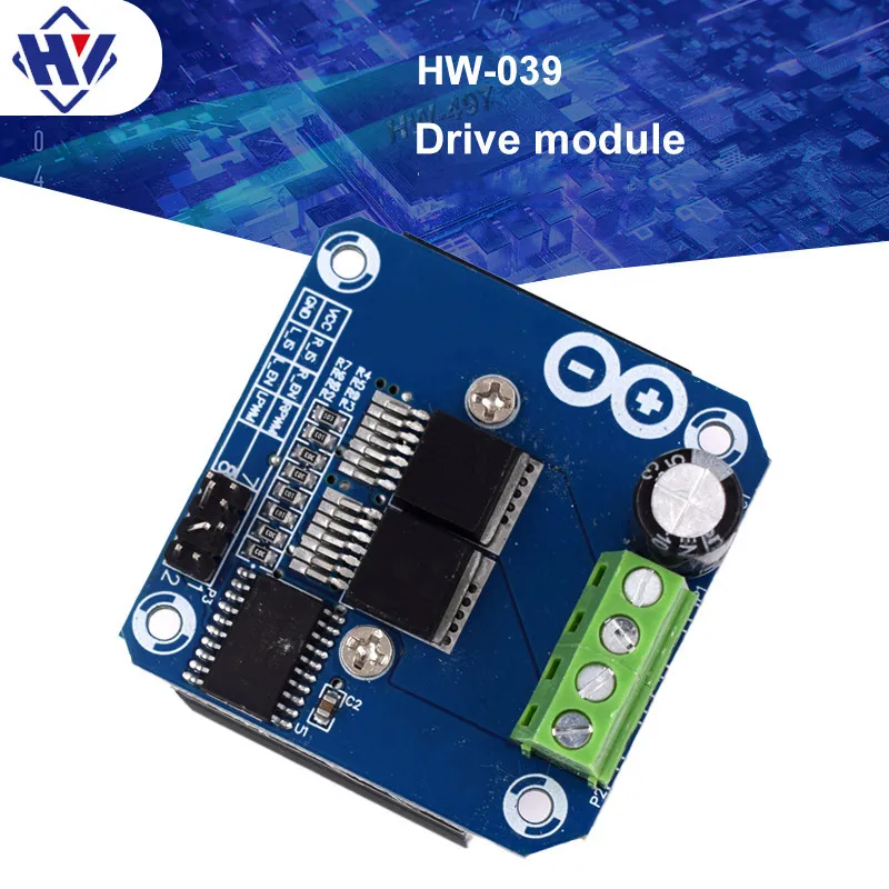 Двойной двигатель H-bridge 43A высокой мощности IBT2 система управления электроникой