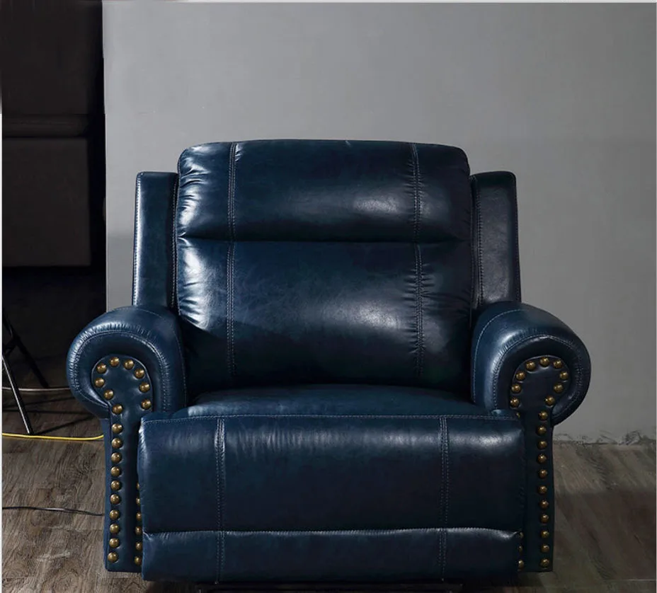 Гостиная диван набор диван мебель кровать muebles de sala 1+ 3 знака после одноместное кресло с откидывающейся спинкой реальные диван из натуральной кожи Кама буфами на рукавах asiento sala fut