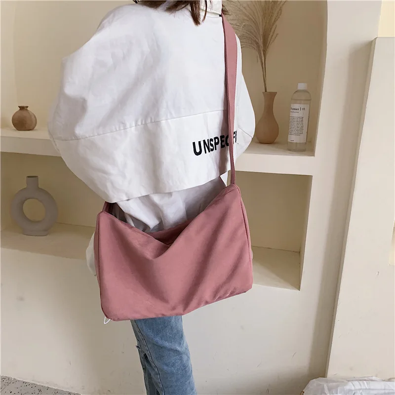 Женская Холщовая Сумка Корейская Студенческая сумка для сотового телефона