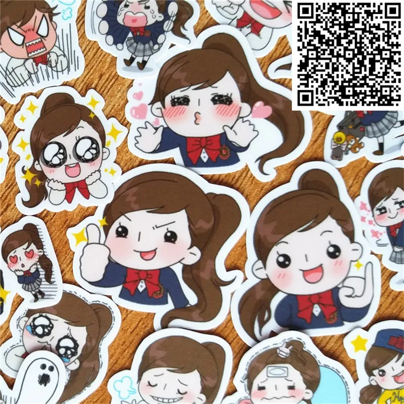 

38 шт., наклейки для багажа, ноутбука, скейтборда, холодильника