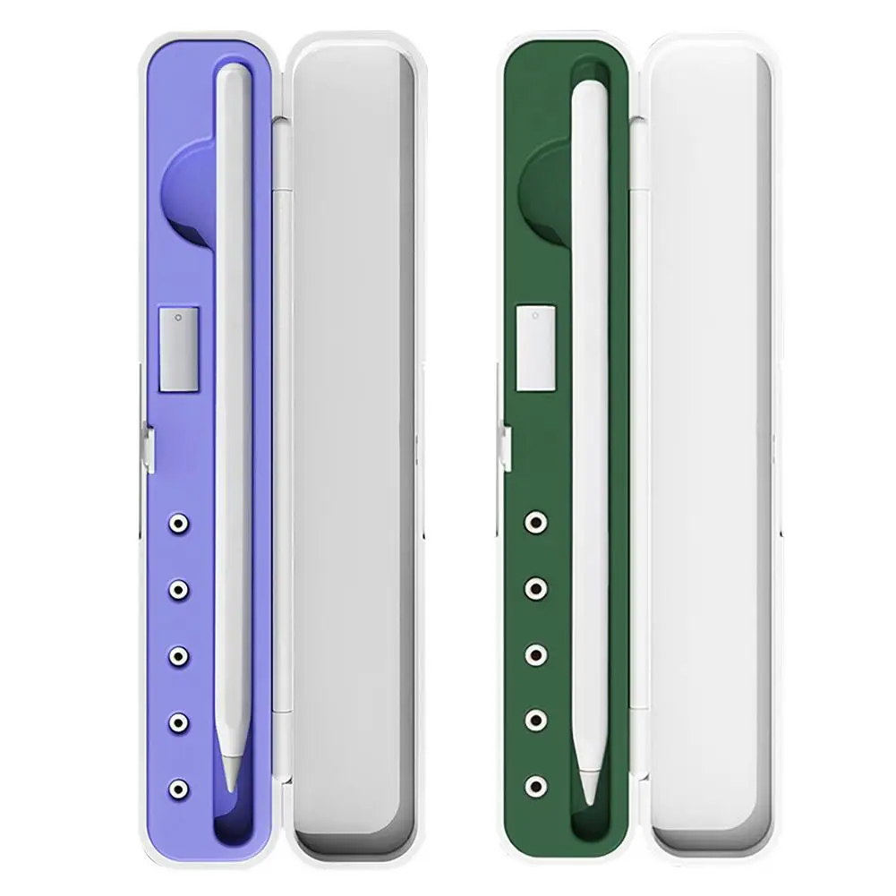 

Pencil Storage Box for Apple Pencil Portable Protective Cover Plastic Case Suitable for Touch Pen Apple Pencil 2nd Accessories