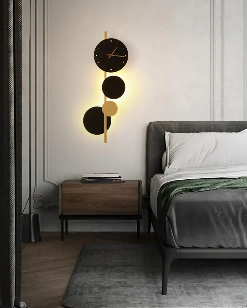 Креативная настенная лампа в скандинавском стиле дизайнерский художественный