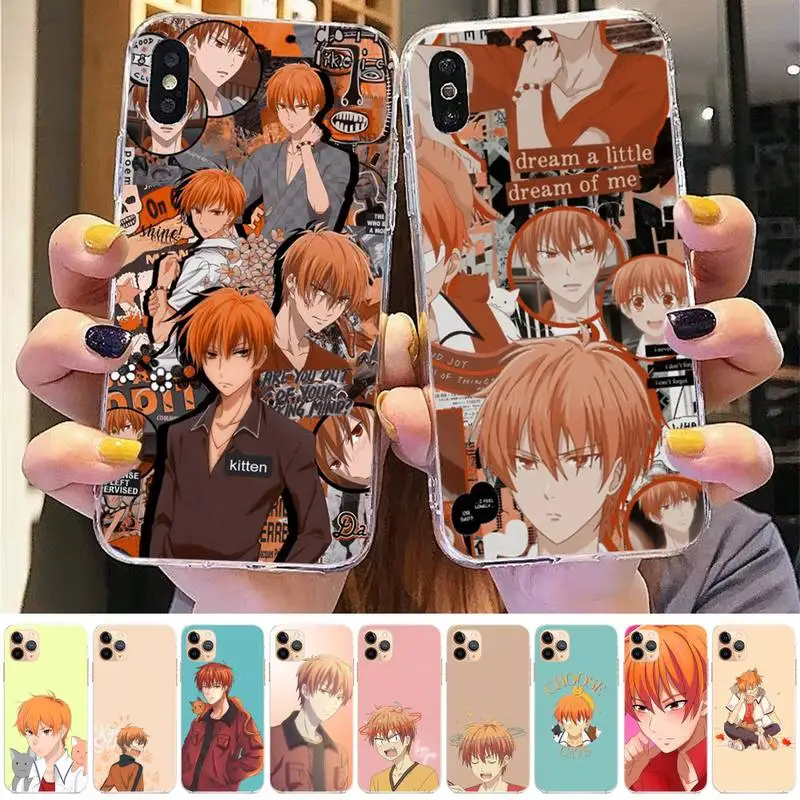 

LVTLV Fruits Basket Kyo Sohma Phone Case for iPhone 11 12 13 mini pro XS MAX 8 7 6 6S Plus X 5S SE 2020 XR cover