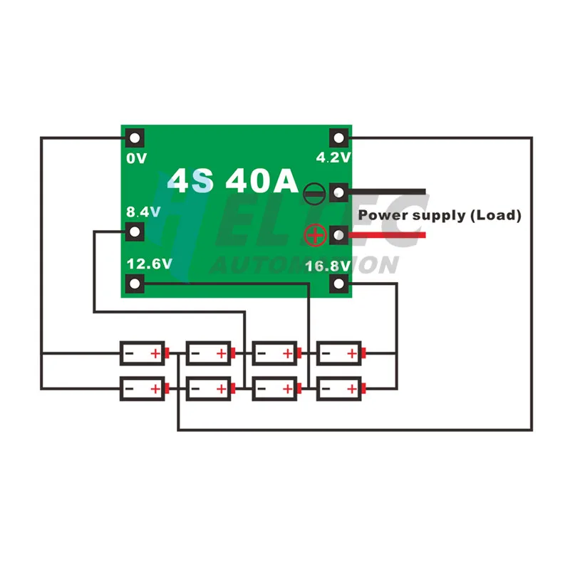 18650 BMS 4S 40A литий-ионная батарея зарядное устройство PCB плата защиты BMS с балансом для бурильного мотора 14,8 V 16,8 V Lipo