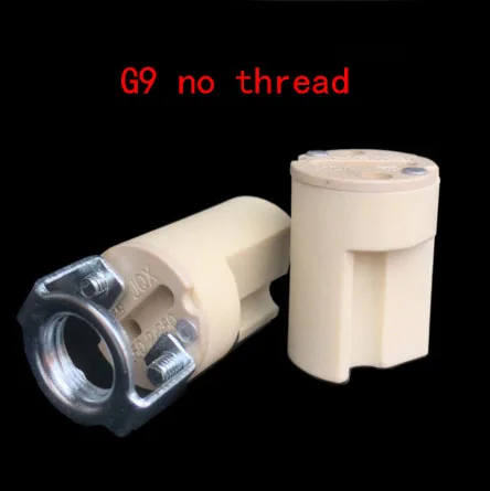 G9 основание для лампы керамика и фарфор корпус сталь вешалка держатель m10