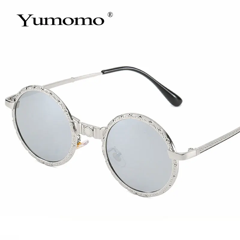 Модные готические солнцезащитные очки в стиле стимпанк для мужчин и женщин