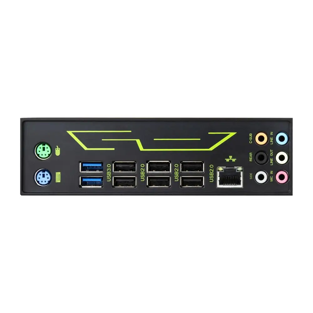 

HUANANZHI X79 GREEN 2.49 X79 motherboard with Intel XEON E5 1650 with 2*8G DDR3 RECC memory combo kit set NVME SATA USB3.0
