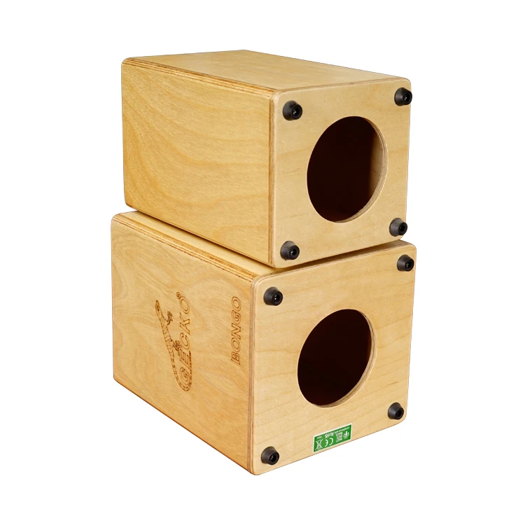 Высококачественный барабан Gecko Cajon корпус из массива красного дерева музыкальный