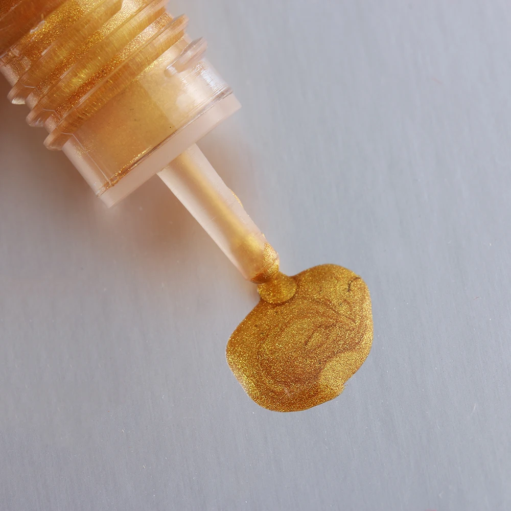 Жидкий жемчужный окрашивающий краситель с УФ излучением 10 мл 1 шт. эпоксидный для