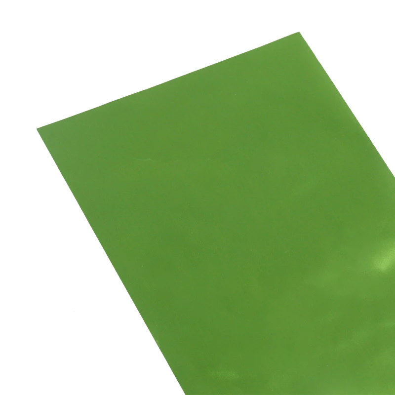 Горячее тиснение Фольга Бумага светильник зеленая точка голографический