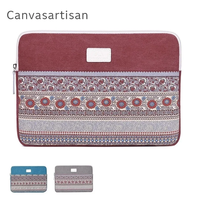 

Brand Laptop bag 11,12,13,14,15,15.6 inch,Canvas Lady Man Notebook Cover Sleeve Case For Macbook Air Pro 13.3,15.4,DropShip T38