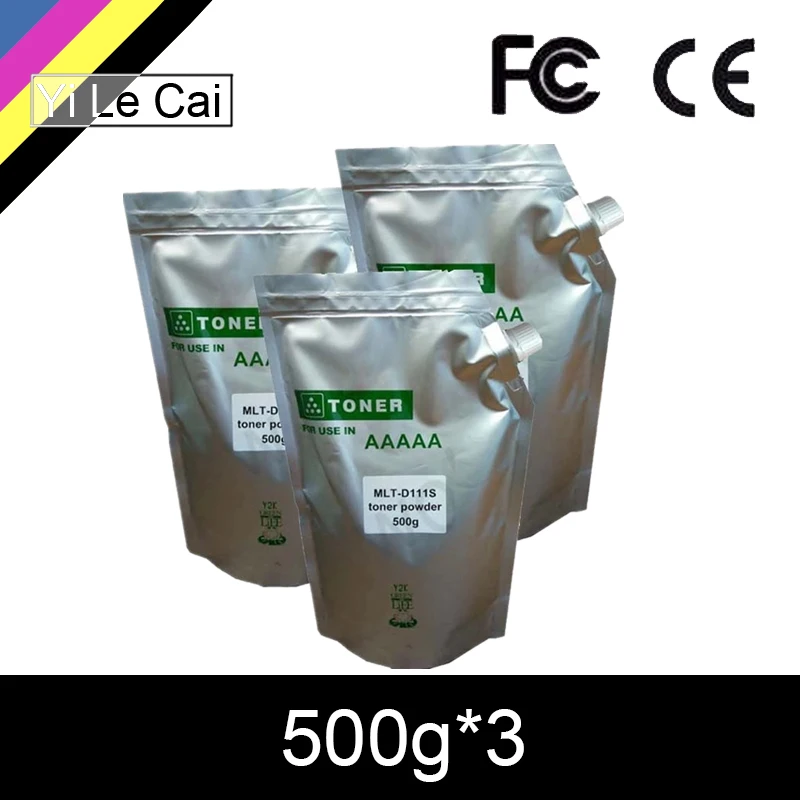 

YLC 500G*3 D111S 111s refill toner powder compatible for Samsung M 2020 2020W 2022 2022W 2070 2070W 2070F 2071 2074FW