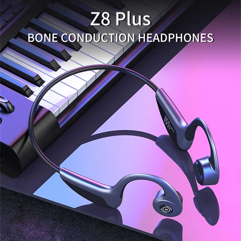 

Bone Conduction Headphones Z8 Wireless Bluetooth Earphone For Xiaomi Redmi Huawei Iphone 12 11 Pro 6 7 8 Samsung Sport Headset
