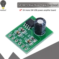 xh m125 xpt8871 mono amplifier board dc 5v 1a 5w audio placa amplificador mini speaker sound board volume control