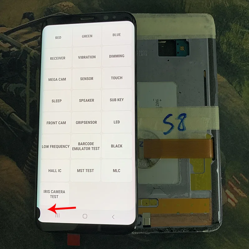 for samsung galaxy s8 lcd display touch screen g950 display digitizer for samsung s8 lcd display mobile phone defective screen free global shipping