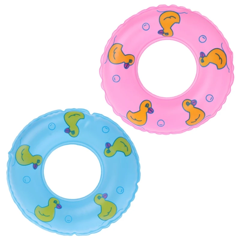 

1 Pcs Mini Swimming Buoy Lifebelt Ring For Doll Accessories For toys dolls