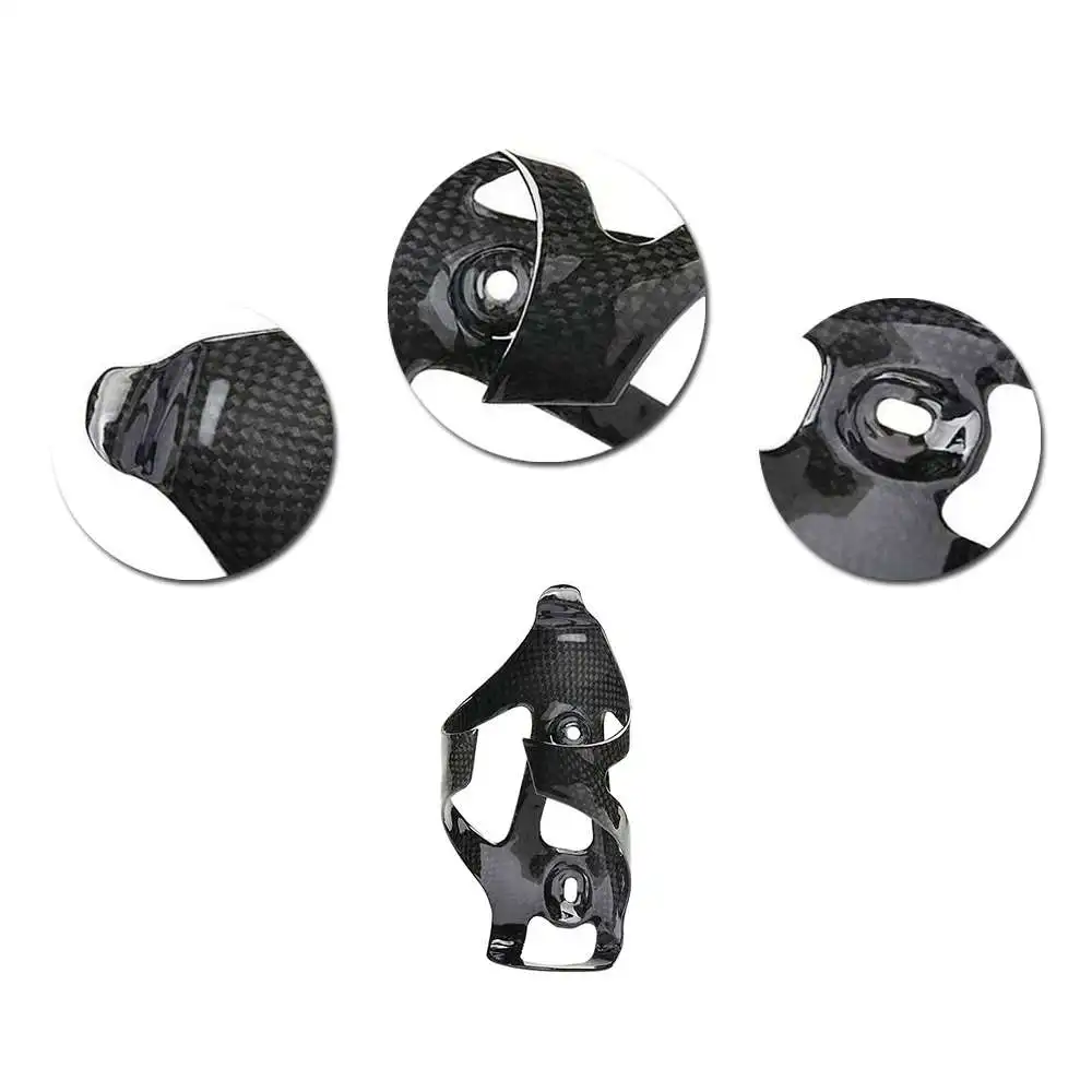 

Bike Bottle Cage Full Carbon Fiber Bicycle Water Bottle Holder MTB Road Bike Bottle Holder Ultra Light Cycle Equipment