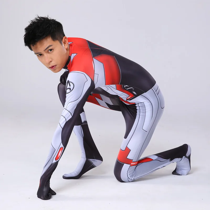 DM Marvel Мстители 4 Final batch Quantum War одежда косплей сиамские колготки костюм Детский