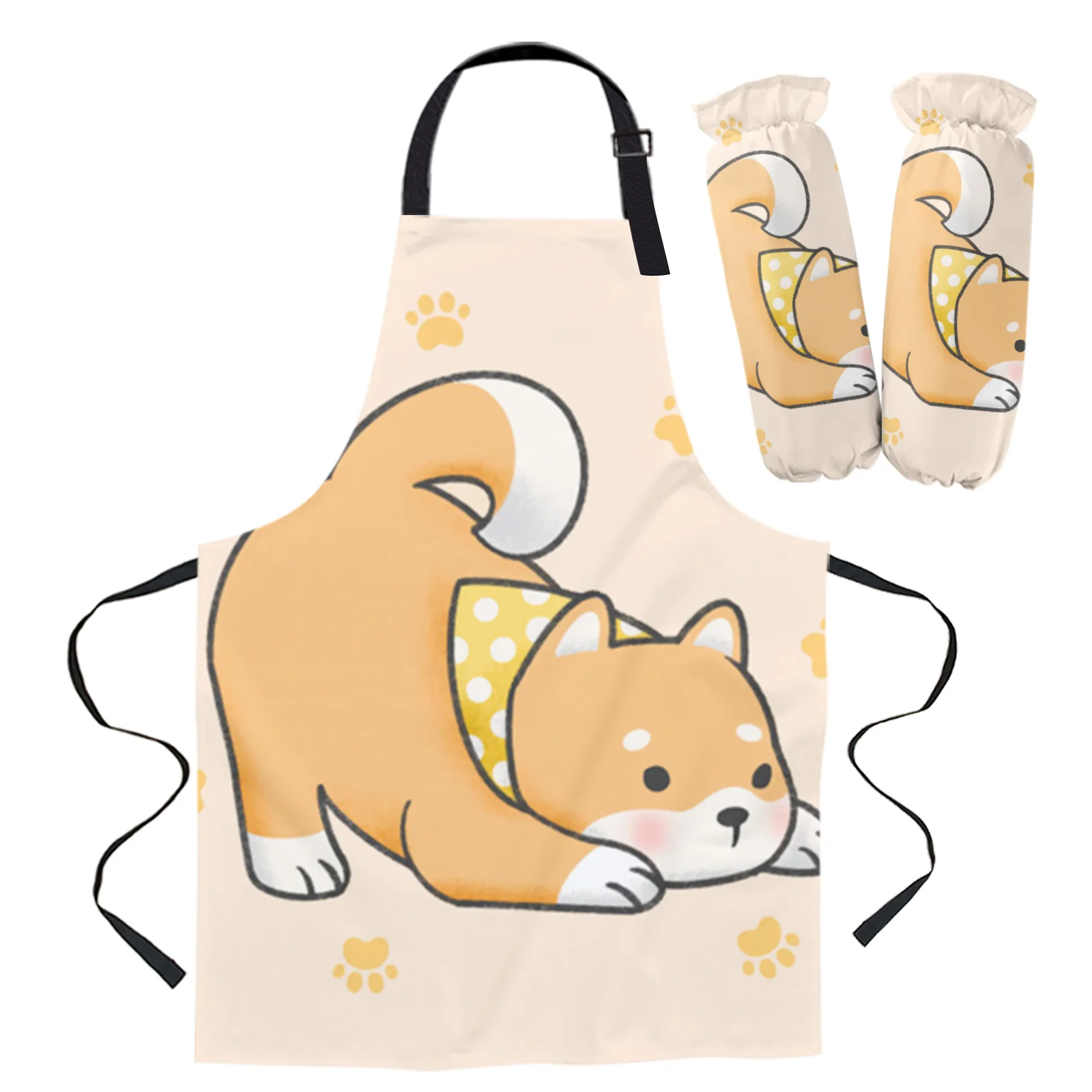 Фото Милые Косплей Shiba Лисья Секретная служба (Inu фартук Кухня выпечки аксессуары для