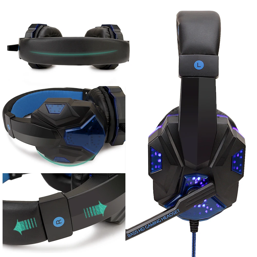 Игровая гарнитура IKOLE проводные Игровые наушники вкладыши с глубокими басами