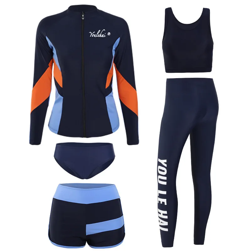 Купальник с длинным рукавом Рашгард женские рукава купальник пуш-ап для мужчин и