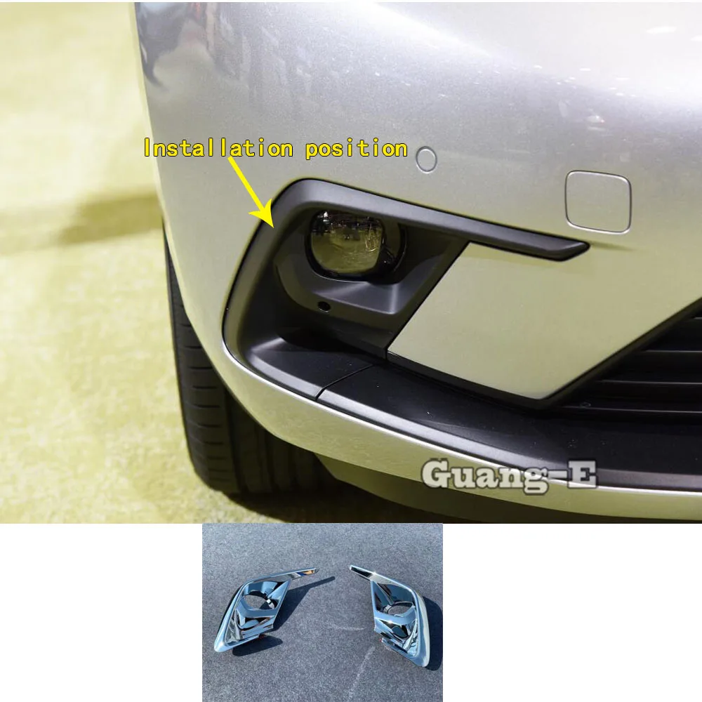 

Передсветильник противотуманная фара для автомобиля, рамка для фар, Стильный хромированный корпус из АБС-пластика, отделочные части панели...