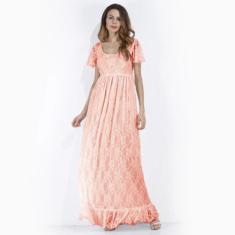 Женское платье для беременных реквизит фотосессии кружевная Одежда платья