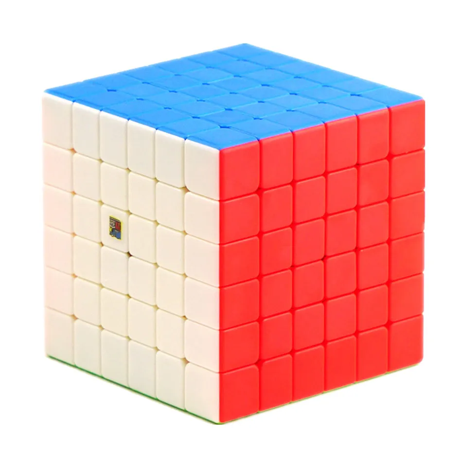 Moyu Meilong 6x6 Magic Cube 66mm Size Stickerless 6x6x6 WCA Competition Learning&Educational Toys For Children Gift