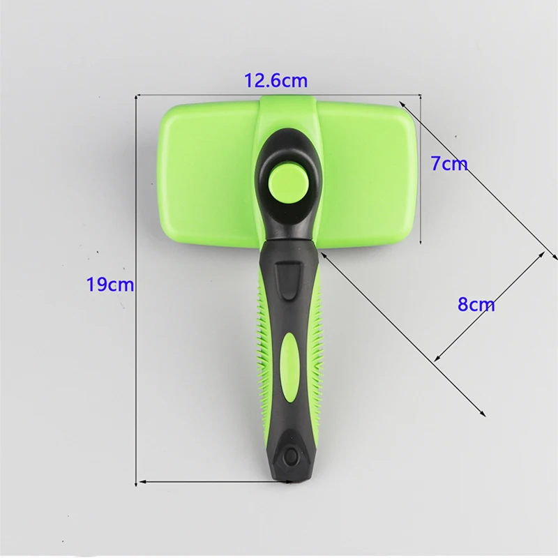 

Automatic Pet Hair Removal Brush Dog Comb ABS Needle Combs Pet Dog Grooming Tool for Dogs Cats Cleaning Massage Tools