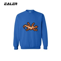 jets men blue sports sweater fitness coat with logo for ice hockey fans sweatshirt