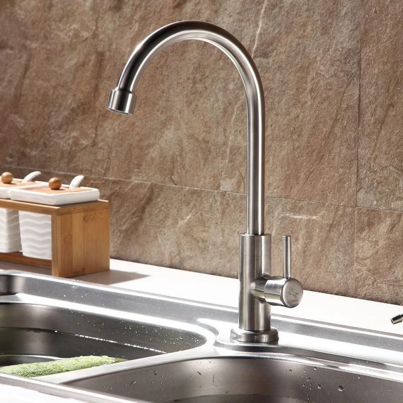 Смеситель для раковины из нержавеющей стали вращающийся на 360 ° | Обустройство