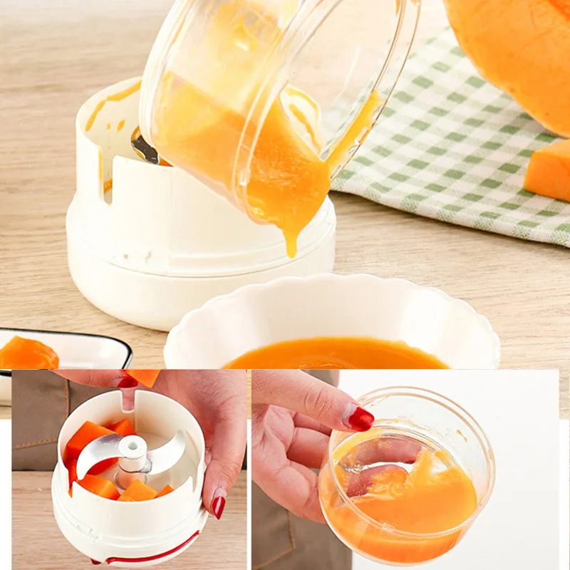 Мини Измельчитель чеснока из нержавеющей стали кухонный комбайн измельчитель