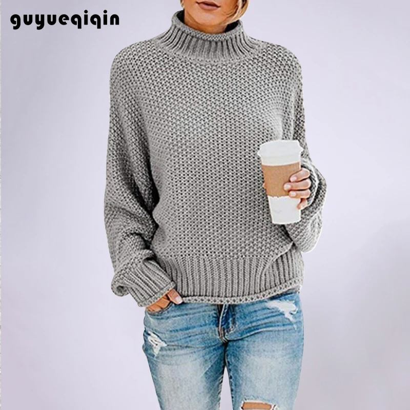 кофта женская Свитера женские 2019 длинный рукав водолазка свитер женский Осень
