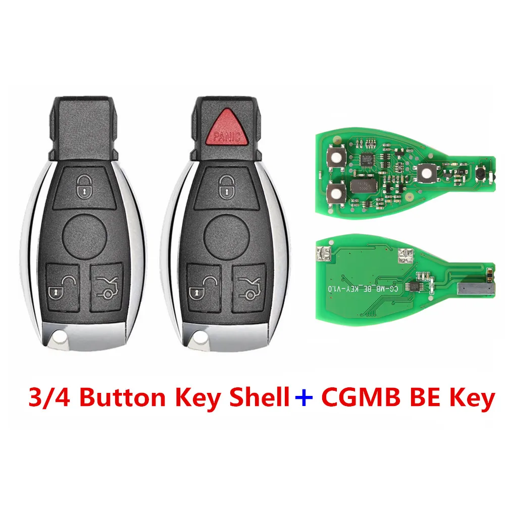 Оригинальный CGDI MB CG BE Key 315 МГц/433 МГц работающий с программатором CGMB | Автомобили и