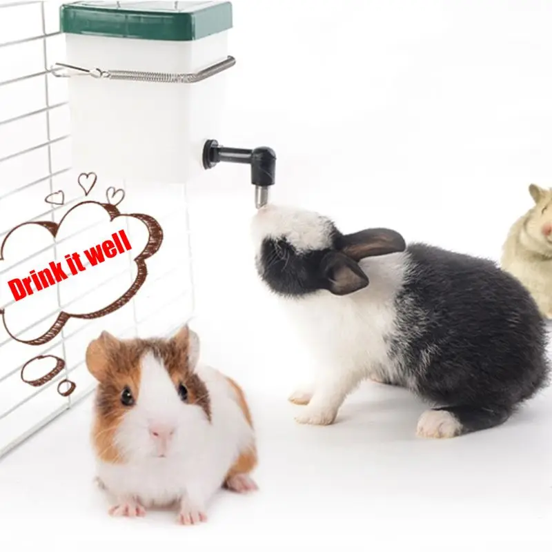 

Pet Automatic Drinking Fountain Rolling Ball Type Water Dispenser Drinker Feeder for Hamster Rabbit