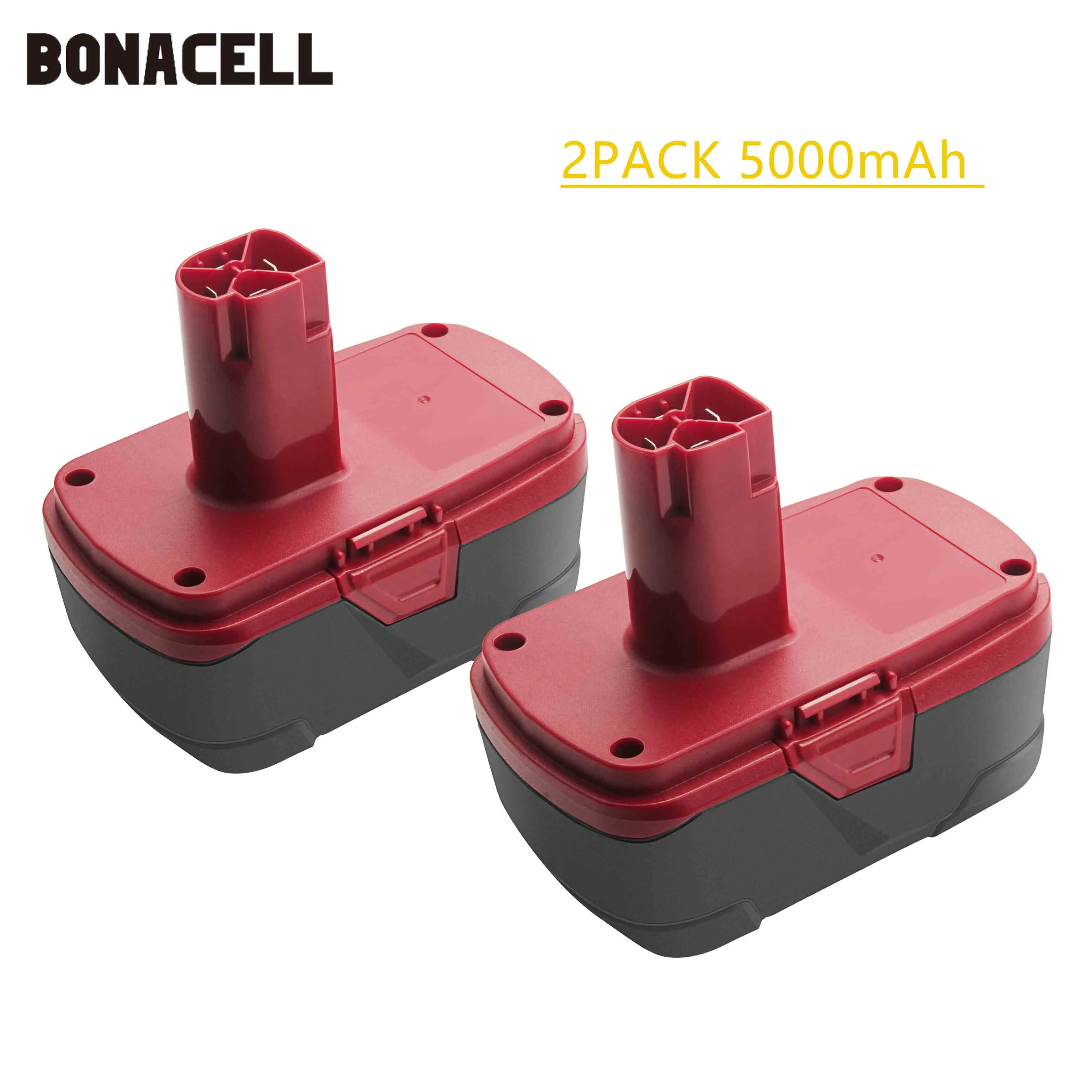 2PACK 5.0Ah Bonacell 19,2 V 6000 мА/ч, литий-ионный аккумулятор Мощность инструмент Батарея для мастера C3 11374 11375 130285003 CRS1000 10126 11569 11585 L30 - Цвет: 2PACK 5.0Ah