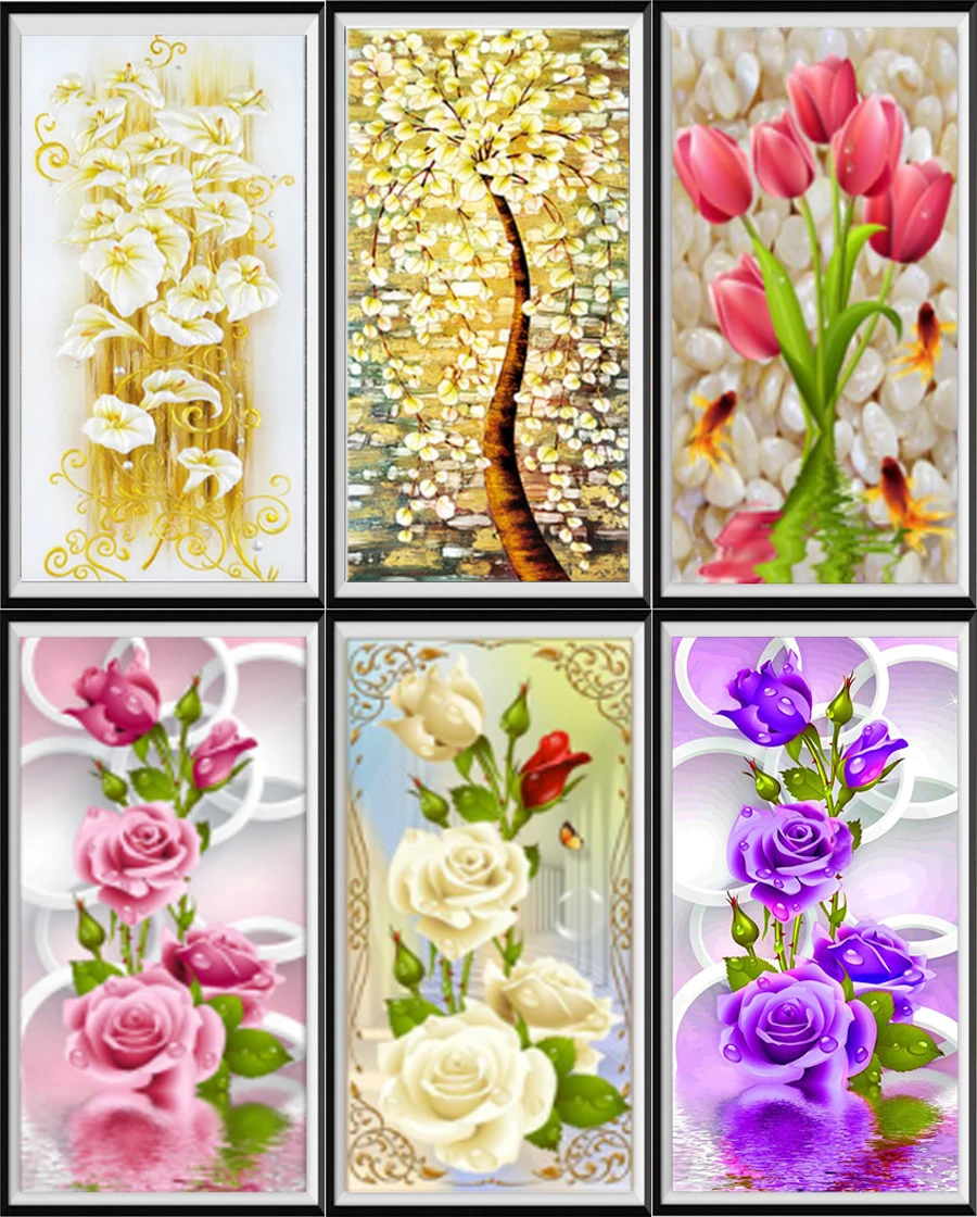 

5d Diy алмазная живопись крыльцо Роза Стразы Вышивка имитация вышивки крестиком Мозаика украшение для дома подарки ручной работы