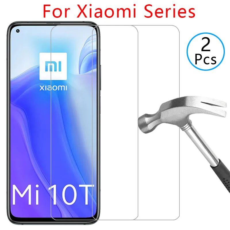 Закаленное стекло для xiaomi mi 10t lite pro 10 9t 8 9 se a1 a2 a3 mix 2 2s 3 poco x3 nfc c3 f2 m2 pocophone f1 чехол