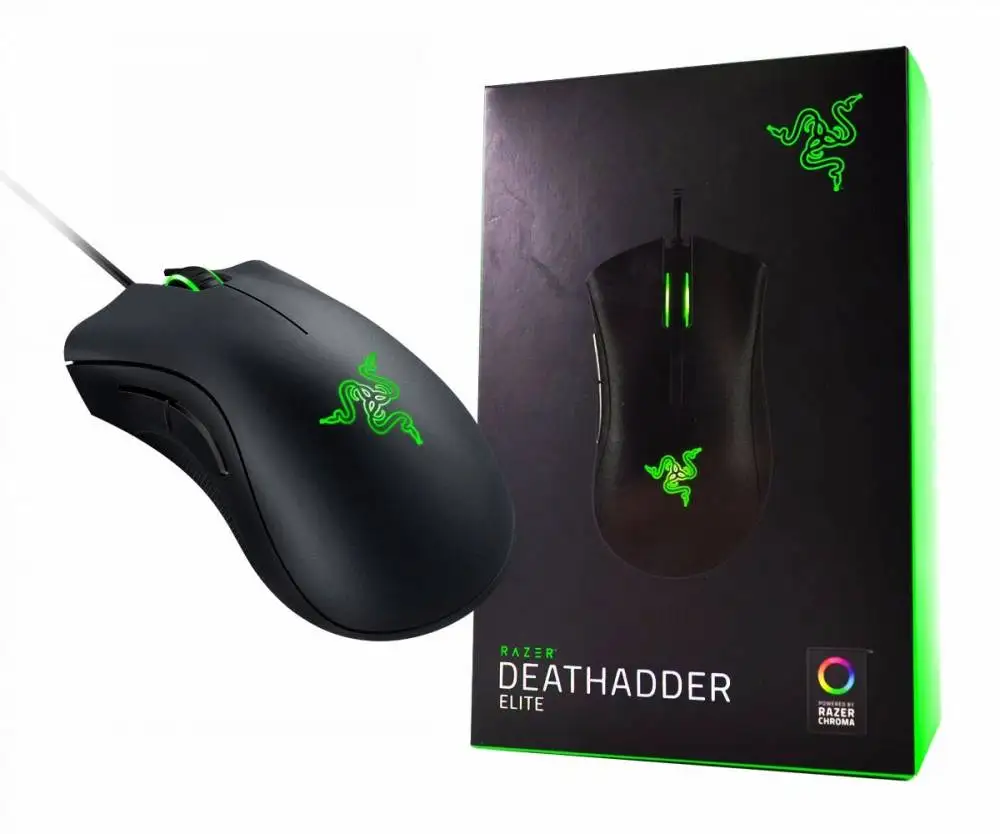 Игровая мышь Razer Deathadder Elite 16000 DPI Synapse 3 0 | Компьютеры и офис