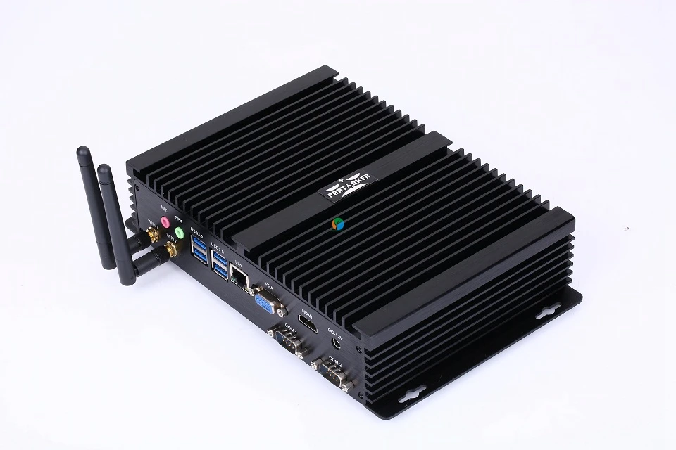 Причастником Intel Core i7 4500U промышленный Настольный i3 6006U i5 7200U Win10 Linux i3 Minipc Intel NUC 4K HD RS232 портативный ПК