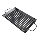 Барбекю гриль сковороды для гриля лоток для выпечки духовка кемпинг посуда для барбекю Гриль Корзина