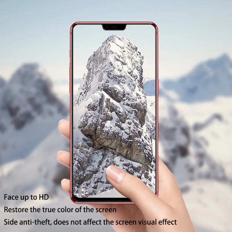 Transparen Prevent Peeping Anti-fingerprint Tempered Glass Screen Protector For Huawei Mate10 10 Pro P20 iphone 7 8 7P 8P X | Мобильные