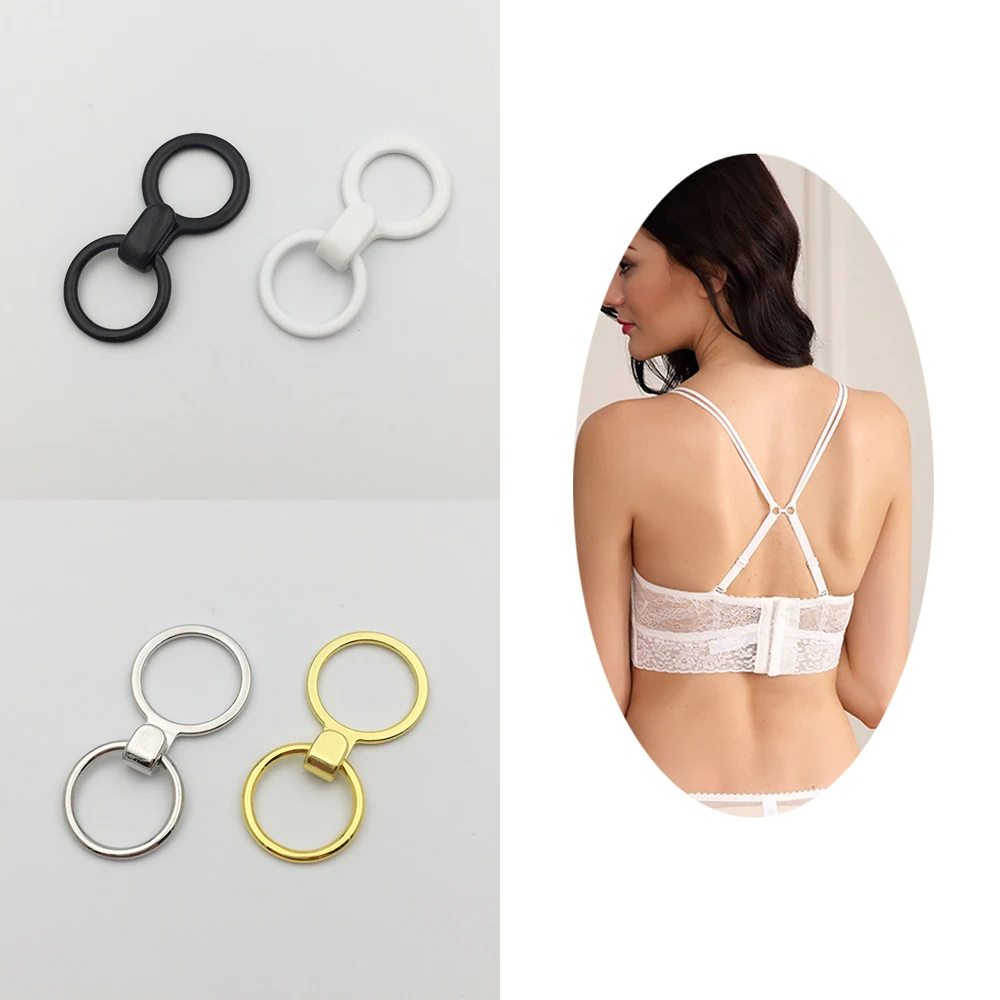 10 компл./Лот бюстгальтер металлическое кольцо с крючком клипер ремешок скрытая