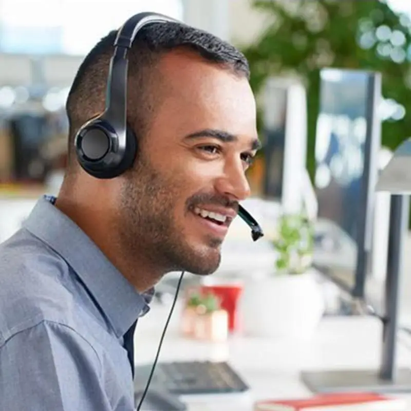 Logitech H390 USB проводные наушники стерео музыка Игровые с микрофоном | Электроника