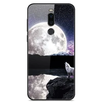 glass case for meizu note 8 phone case phone cover phone shell back bumper series 3