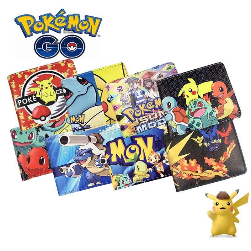 Чехол бумажник с изображением покемона оптовая продажа Горячая игры Pokemon Go