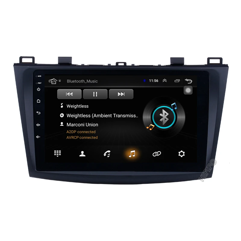 Автомобильный радиоприемник 2 ГБ + 32 Android 10 для Mazda 3 2004-2013 maxx axel Wifi автомобильный