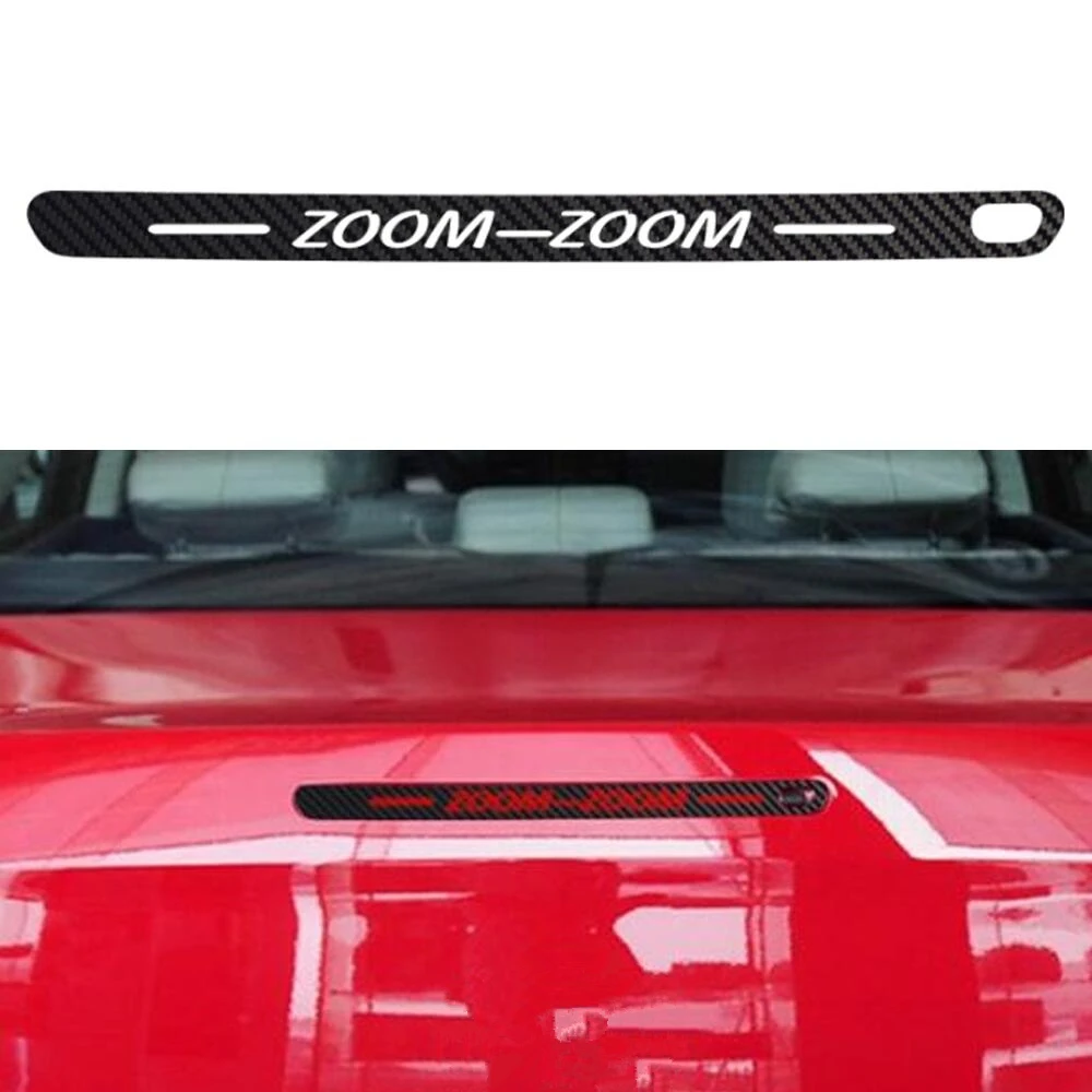 

Carbon Fiber Brake Light Sticker Decoration Cover Stickers For MAZDA 6 - remount 6 Zoom Car Styling Auto Accessories